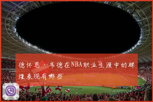 德怀恩·韦德在NBA职业生涯中的辉煌表现有哪些